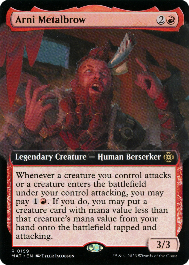 Arni Metalbrow (Extended Art) [MAT - 159]