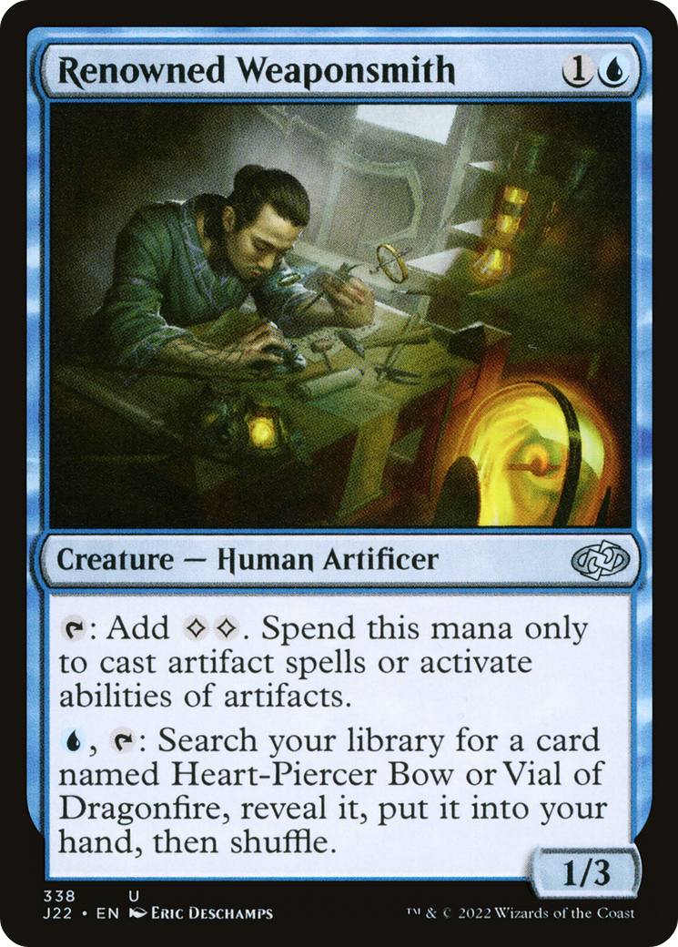 Renowned Weaponsmith [J22 - 338]