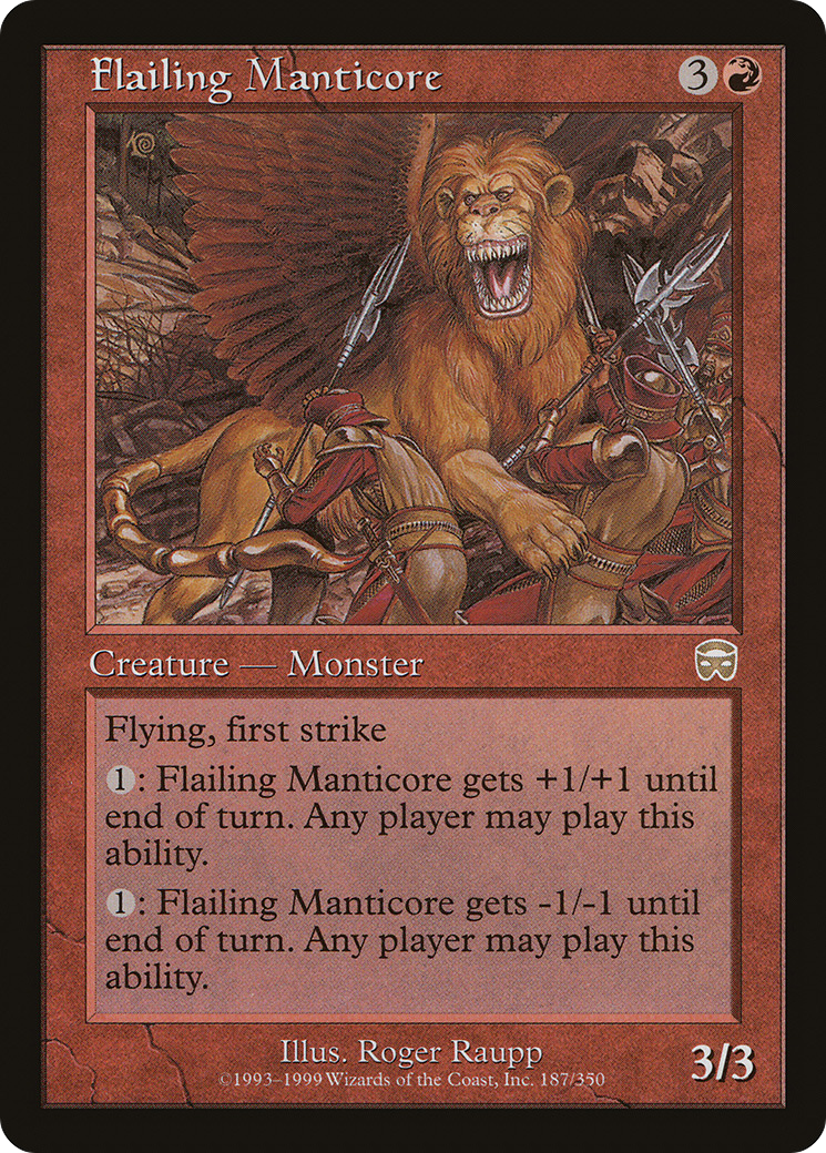 Flailing Manticore [MMQ - 187]