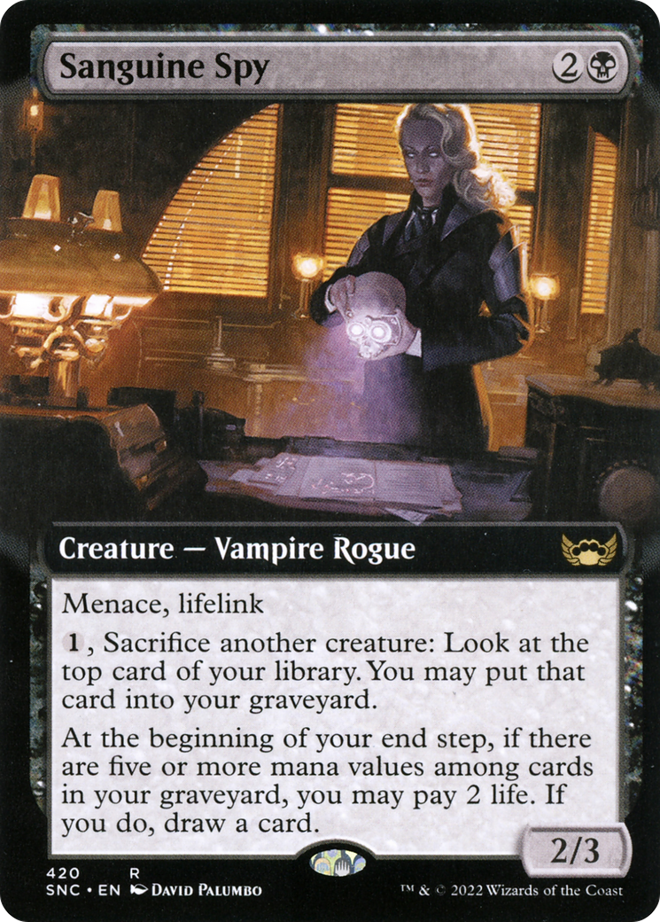 Sanguine Spy (Extended Art) [SNC - 420]