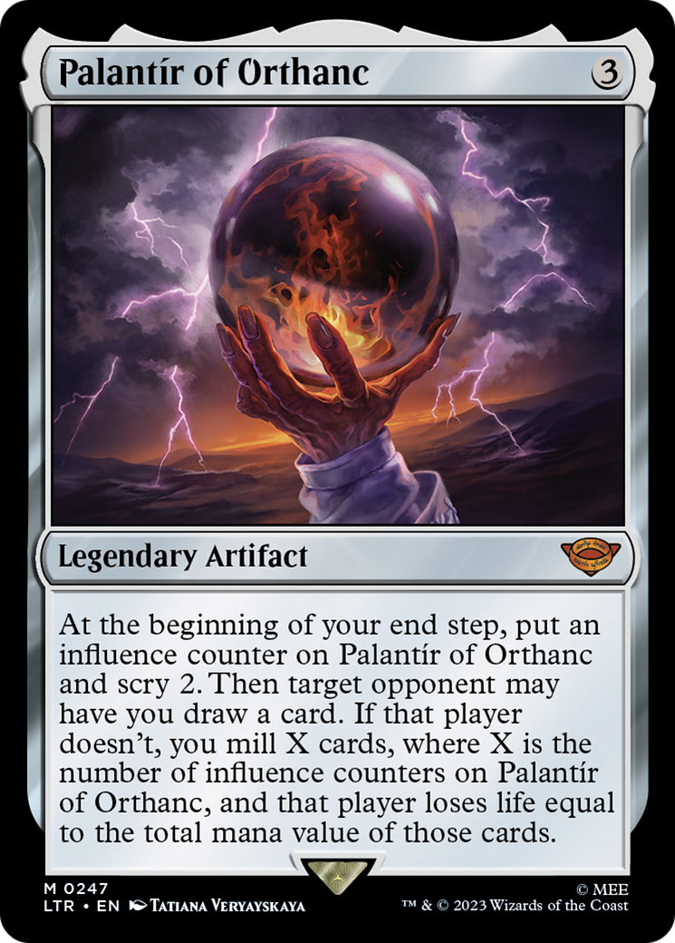 Palantir of Orthanc [LTR - 247]