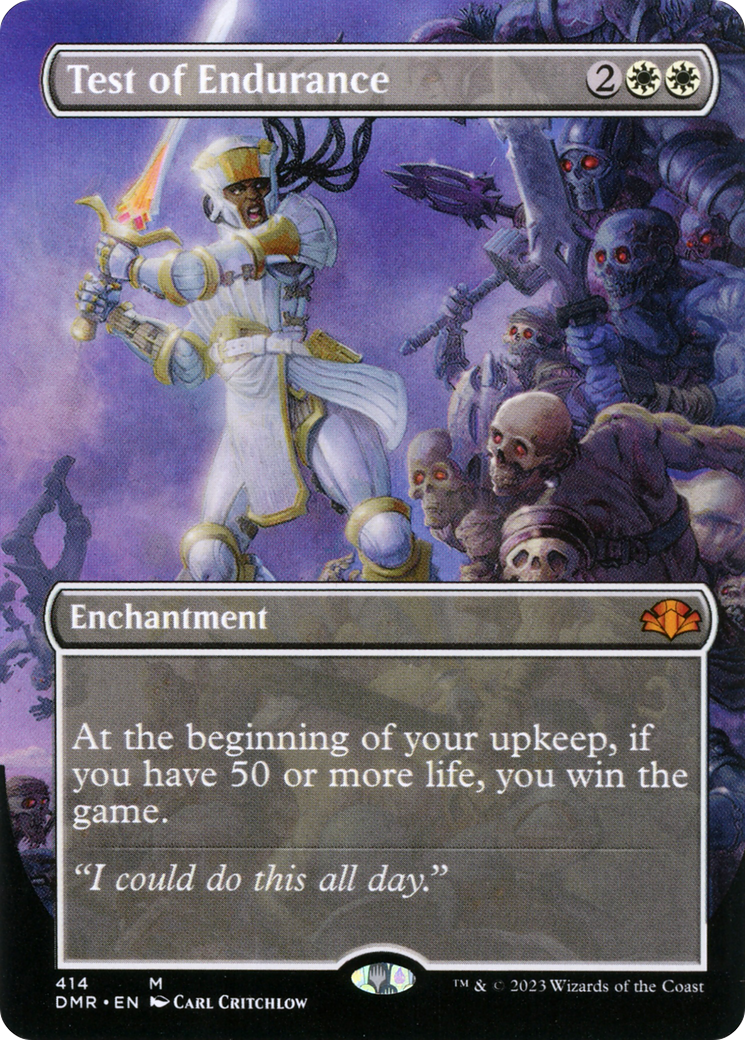 Test of Endurance (Borderless) [DMR - 414]
