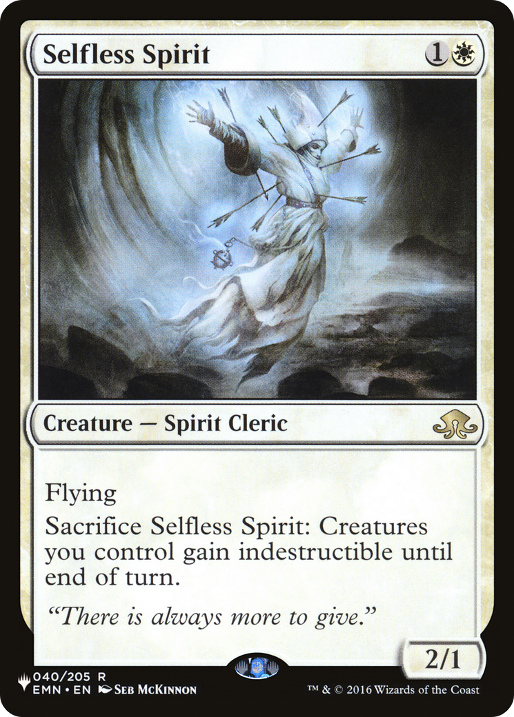 Selfless Spirit [LIST - 040/205]