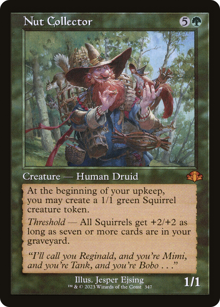 Nut Collector (Retro Frame) [DMR - 347]