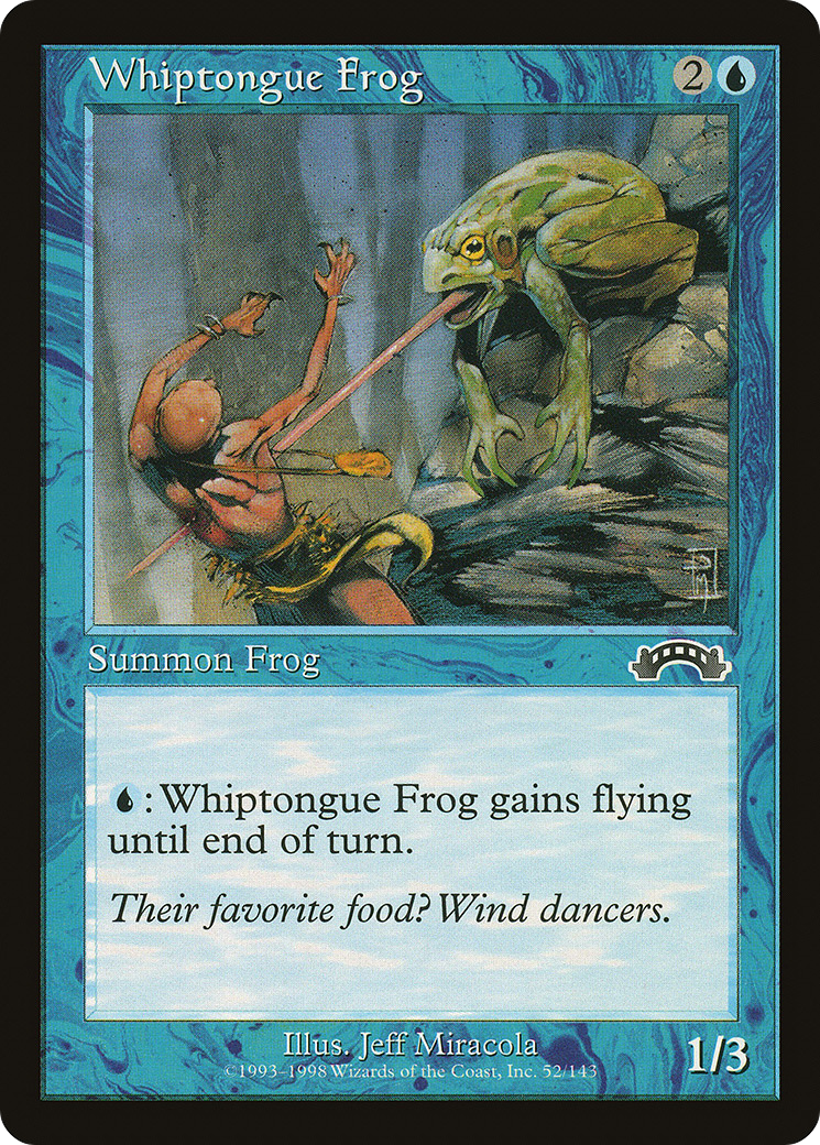 Whiptongue Frog [EXO - 52]
