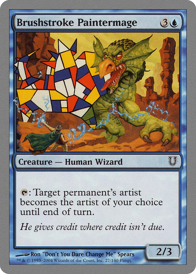 Brushstroke Paintermage [UNH - 27]
