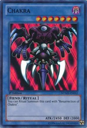 Chakra (NUMH-EN052) - Number Hunters 1st Edition