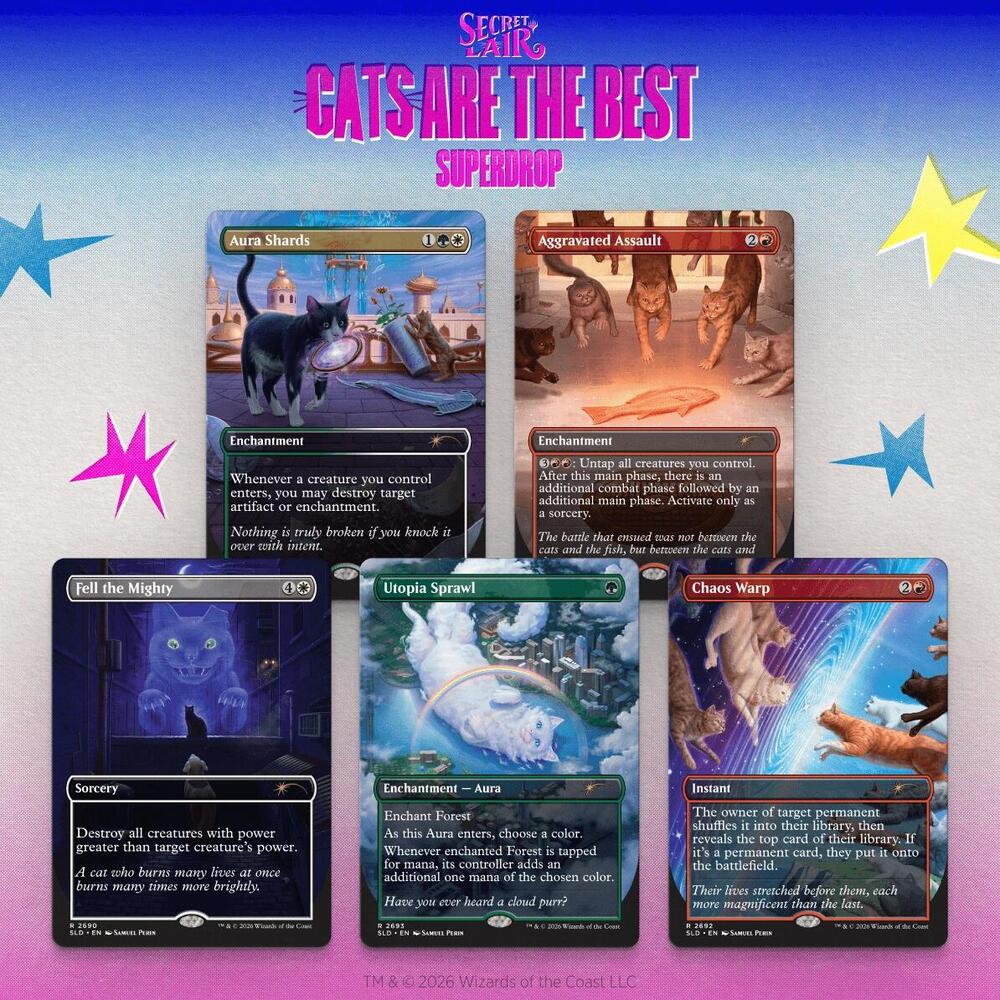 Secret Lair Drop: Cats of Chaos