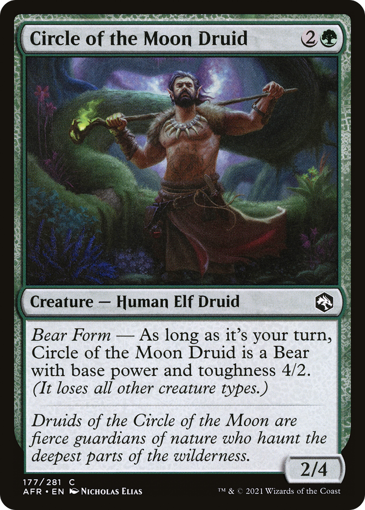 Circle of the Moon Druid [AFR - 177]
