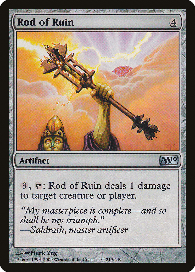 Rod of Ruin [M10 - 219]