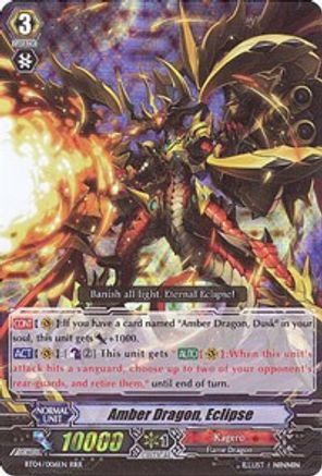 Amber Dragon, Eclipse (BT04/006EN) - BT04: Eclipse of Illusionary Shadows