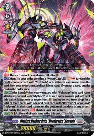 Mythisch Machine Deity, "Mondgestirn" Angrbold (DZ-BT14/009EN) - DZ-BT14: Envoys of the Crimson Moon