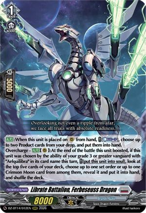 Librate Battalion, Ferbeseuss Dragon (DZ-BT14/012EN) - DZ-BT14: Envoys of the Crimson Moon
