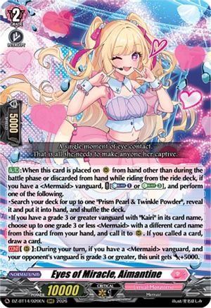Eyes of Miracle, Aimantine (DZ-BT14/020EN) - DZ-BT14: Envoys of the Crimson Moon
