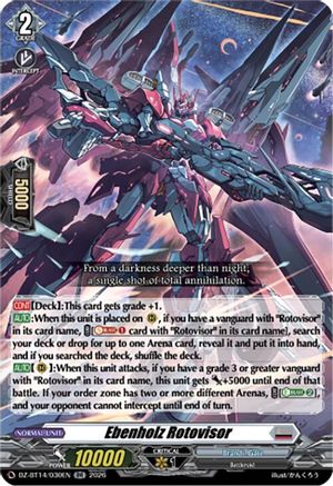 Ebenholz Rotovisor (DZ-BT14/030EN) - DZ-BT14: Envoys of the Crimson Moon
