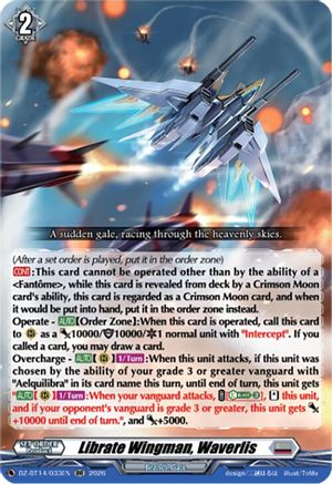 Librate Wingman, Waverlis (DZ-BT14/033EN) - DZ-BT14: Envoys of the Crimson Moon