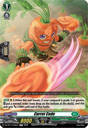 Carrot Code (DZ-BT14/065EN) - DZ-BT14: Envoys of the Crimson Moon