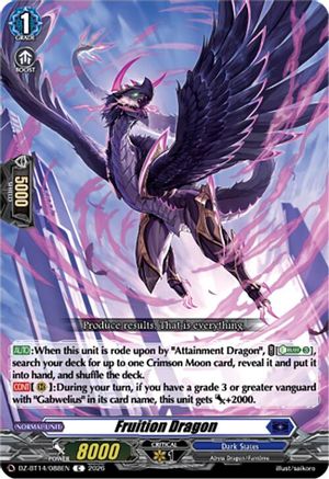 Fruition Dragon (DZ-BT14/088EN) - DZ-BT14: Envoys of the Crimson Moon
