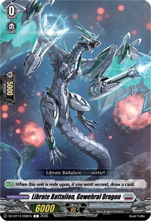 Librate Battalion, Gewehral Dragon (DZ-BT14/098EN) - DZ-BT14: Envoys of the Crimson Moon