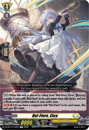 Bel-Fiore, Cica (DZ-BT14/103EN) - DZ-BT14: Envoys of the Crimson Moon
