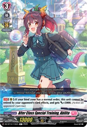 After Class Special Training, Abilita (DZ-BT14/118EN) - DZ-BT14: Envoys of the Crimson Moon