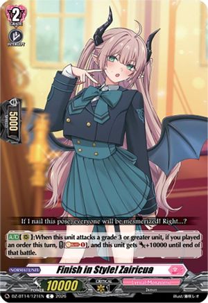 Finish in Style! Zairicua (DZ-BT14/121EN) - DZ-BT14: Envoys of the Crimson Moon