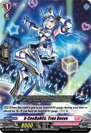 X-CeeDaNCe, Tran Deeve (DZ-BT14/123EN) - DZ-BT14: Envoys of the Crimson Moon