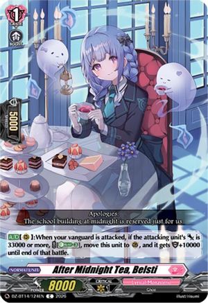 After Midnight Tea, Belsti (DZ-BT14/124EN) - DZ-BT14: Envoys of the Crimson Moon