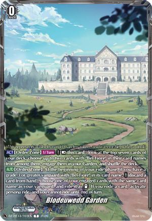 Blodeuwedd Garden (DZ-BT14/T03EN) - DZ-BT14: Envoys of the Crimson Moon
