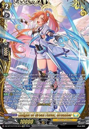 Knight of Great Favor, Orcades (FFR) (DZ-BT14/FFR14EN) - DZ-BT14: Envoys of the Crimson Moon