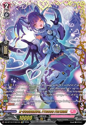 X-CeeDaNCe, Precee Forwatt (FFR) (DZ-BT14/FFR21EN) - DZ-BT14: Envoys of the Crimson Moon