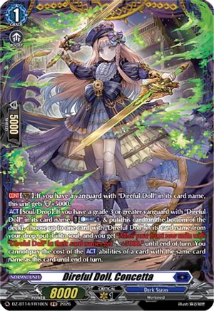 Direful Doll, Concetta (FR) (DZ-BT14/FR10EN) - DZ-BT14: Envoys of the Crimson Moon