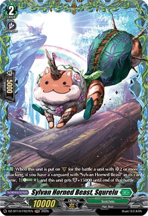 Sylvan Horned Beast, Squrelu (FR) (DZ-BT14/FR37EN) - DZ-BT14: Envoys of the Crimson Moon