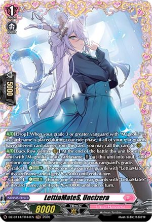 LettiaMateS, Uncizera (FR) (DZ-BT14/FR44EN) - DZ-BT14: Envoys of the Crimson Moon