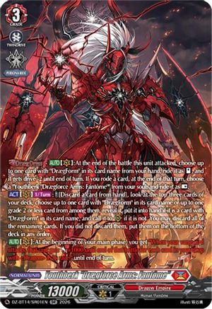 Youthberk "Draegforce Arms: Fantome" (SR) (DZ-BT14/SR01EN) - DZ-BT14: Envoys of the Crimson Moon