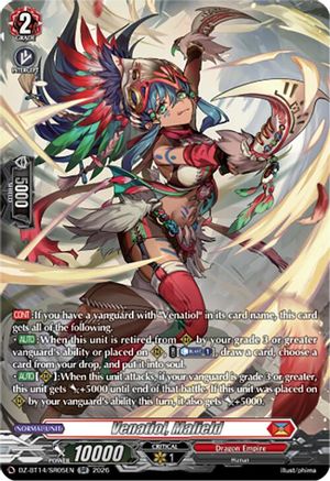 Venatiol, Malield (SR) (DZ-BT14/SR05EN) - DZ-BT14: Envoys of the Crimson Moon