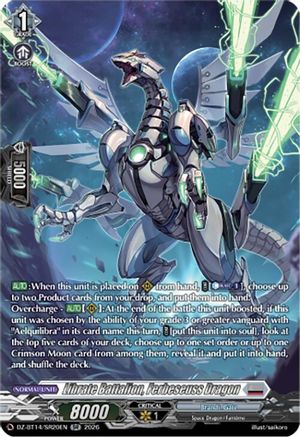 Librate Battalion, Ferbeseuss Dragon (SR) (DZ-BT14/SR20EN) - DZ-BT14: Envoys of the Crimson Moon