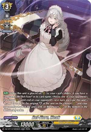 Bel-Fiore, Meak (SR) (DZ-BT14/SR28EN) - DZ-BT14: Envoys of the Crimson Moon