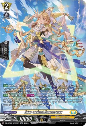 Star-select Sorceress (SR) (DZ-BT14/SR30EN) - DZ-BT14: Envoys of the Crimson Moon