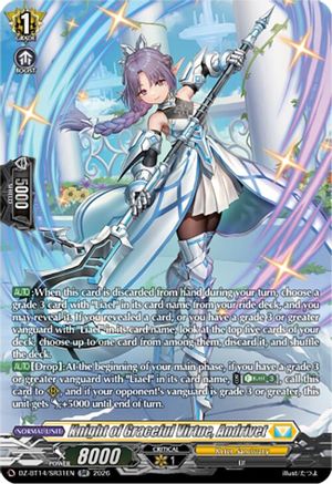 Knight of Graceful Virtue, Andrivet (SR) (DZ-BT14/SR31EN) - DZ-BT14: Envoys of the Crimson Moon