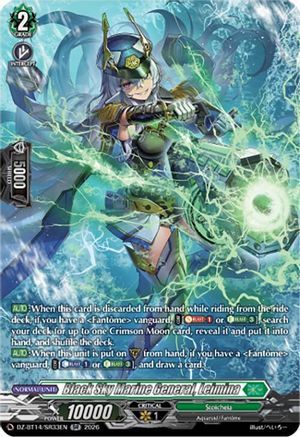 Black Sky Marine General, Leimina (SR) (DZ-BT14/SR33EN) - DZ-BT14: Envoys of the Crimson Moon