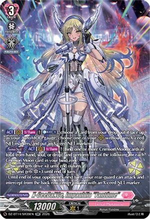 X-CeeDaNCe, Impauldio "Fantome" (SR) (DZ-BT14/SR39EN) - DZ-BT14: Envoys of the Crimson Moon