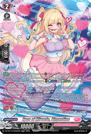 Eyes of Miracle, Aimantine (SR) (DZ-BT14/SR40EN) - DZ-BT14: Envoys of the Crimson Moon