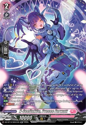 X-CeeDaNCe, Precee Forwatt (SR) (DZ-BT14/SR41EN) - DZ-BT14: Envoys of the Crimson Moon