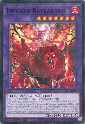 Invoked Baybarron (CORI-EN031) - Chaos Origins 1st Edition