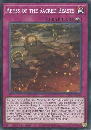 Abyss of the Sacred Beasts (CORI-EN067) - Chaos Origins 1st Edition