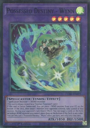 Possessed Destiny - Wynn (CORI-EN099) - Chaos Origins 1st Edition