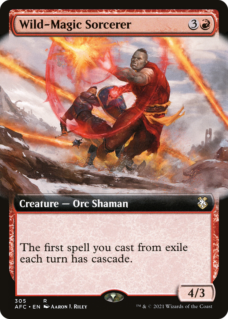Wild-Magic Sorcerer (Extended Art) [AFC - 305]