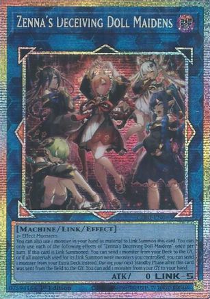 Zenna's Deceiving Doll Maidens (Starlight Rare) (CORI-EN043) - Chaos Origins 1st Edition