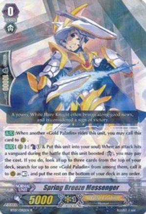Spring Breeze Messenger (BT07/042EN) - Rampage of the Beast King